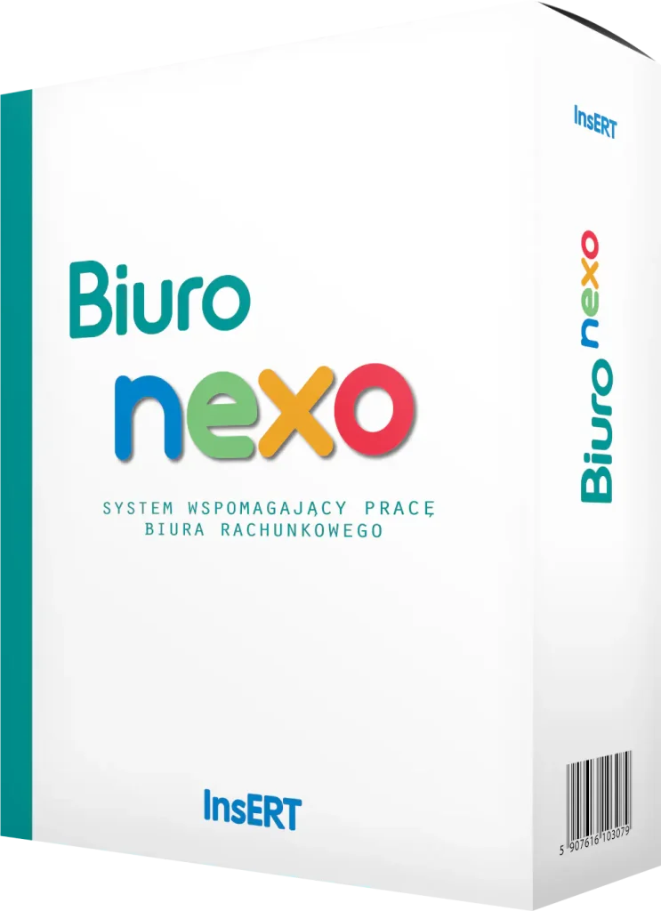 Opakowanie programu InsERT Biuro nexo.
